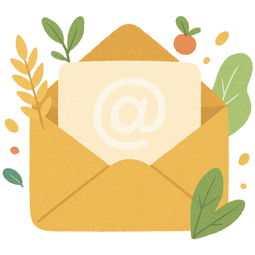 Icono email | contacto nutricionista en Zaragoza