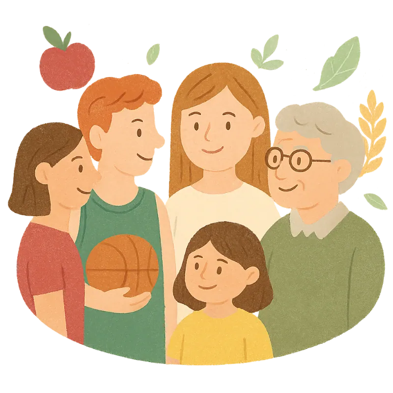 Público diverso de la charla de nutrición